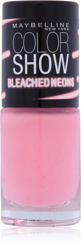 Maybelline, Color Show Bleached Neon, Nail Polish, Nr. 243, Tropink, 7 ml
