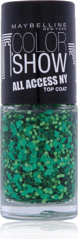 Maybelline, Color Show All Access, Top Coat, Nail Polish, Nr. 425, Lady Liberty, 6 ml