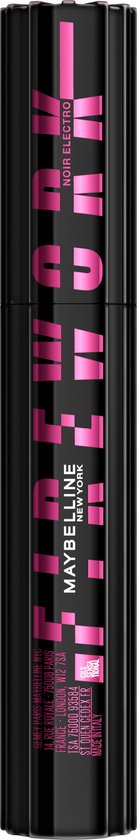 MASCARA LASH SENSATIONAL FIRE ELECTRO BLACK 10ML