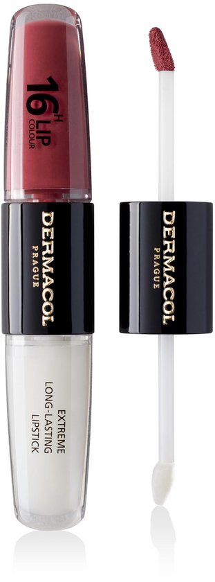 16H Lip Colour Extreme Long-Lasting Lipstick - Dlouhotrvající dvoufázová barva na rty + lesk 4 ml