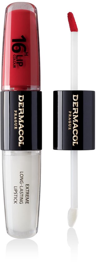 16H Lip Colour Extreme Long-Lasting Lipstick - Dlouhotrvající dvoufázová barva na rty + lesk 4 ml