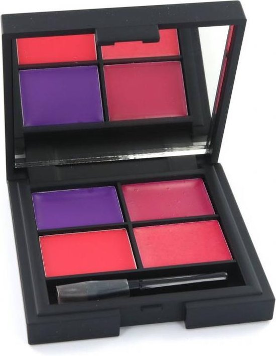 Sleek MakeUP, Lip 4, Lip Palette, 861, Mardi Gras, 5.4 g