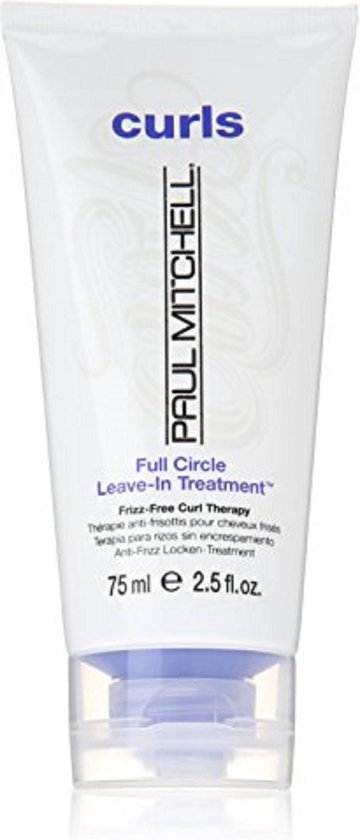 Paul Mitchell, Curls Full Circle, Paraben-Free, Hair Leave-In Cream Treatment, For Hydration, 75 ml