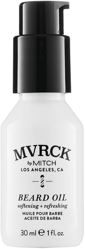 Mvrck by Paul Mitchell, Beard Care, Beard Oil, Paraben-Free, Softening & Refreshing, 30 ml