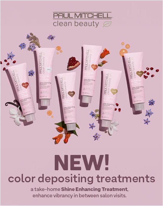 Paul Mitchell Clean Beauty Color Protect Color Depositing Treatment (Vanilla) 150 ml