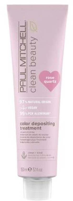 Paul Mitchell Clean Beauty Color Protect Color Depositing Treatment (Rose Quartz) 150 ml