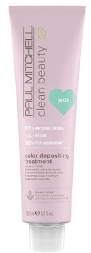 Paul Mitchell Clean Beauty Color Protect Color Depositing Treatment (Jade) 150 ml