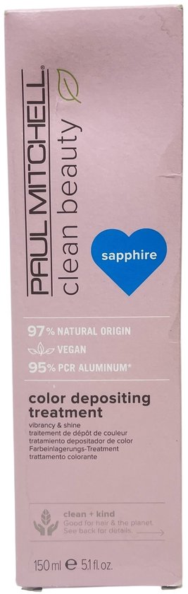 Paul Mitchell Clean Beauty Color Protect Color Depositing Treatment (Sapphire) 150 ml