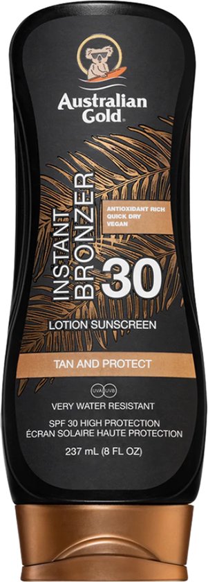 SUNSCREEN SPF30 lotion with bronzer 237 ml