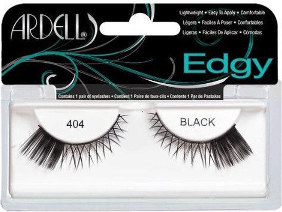 Ardell, Edgy, False Eyelashes, 404, Black