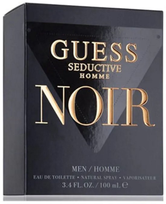 Guess, Seductive Homme Noir, Eau De Toilette, For Men, 100 ml