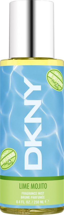DKNY, Be Delicious Pool Party Lime Mojito, Refreshing, Body Spray, Floral Fruity, 250 ml