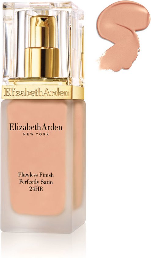 Elizabeth Arden, Flawless Finish Perfectly Satin 24H, Matte, Liquid Foundation, Cream Nude, SPF 15, 30 ml