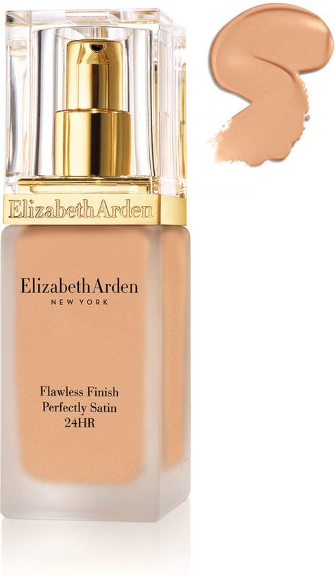 Elizabeth Arden, Flawless Finish Perfectly Satin 24H, Matte, Liquid Foundation, Cream, SPF 15, 30 ml