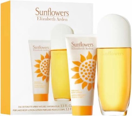Sunflowers Set Elizabeth Arden: Sunflowers, Perfumed, Day & Night, Body Lotion, 100 ml + Sunflowers, Eau De Toilette, For Women, 100 ml