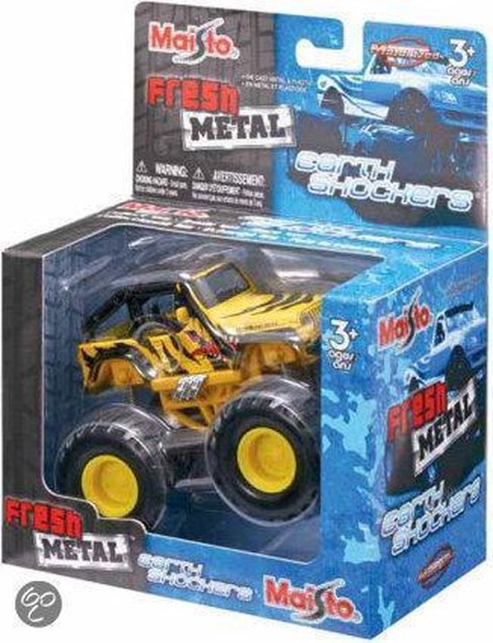 Maisto, Fresh Metal, Earth Shockers, Toy Car, 8+ years