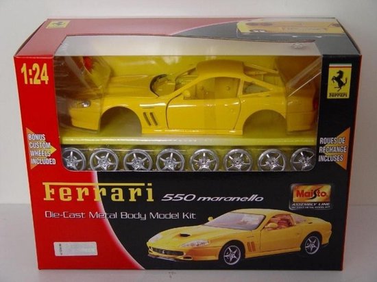 Maisto, Ferrari, Ferrari Al (A) - 550 Maranello, Toy Car, 1:24, 8+ years