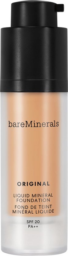 BareMinerals, Original Liquid Mineral, Luminous, Liquid Foundation, 16, Golden Nude, SPF 20, 30 ml