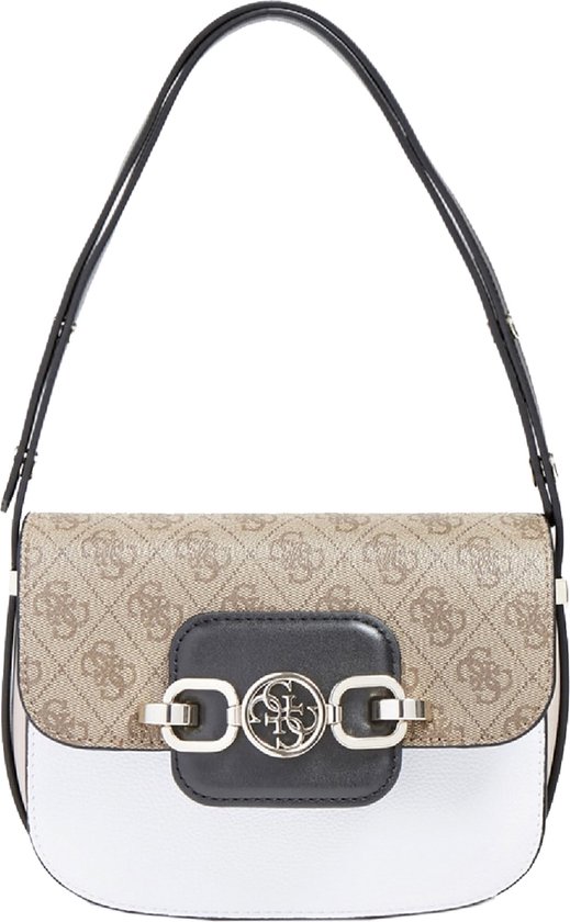 Guess, Hensely, Textile Bag, Convertible Xbody Flap, Latte, For Women