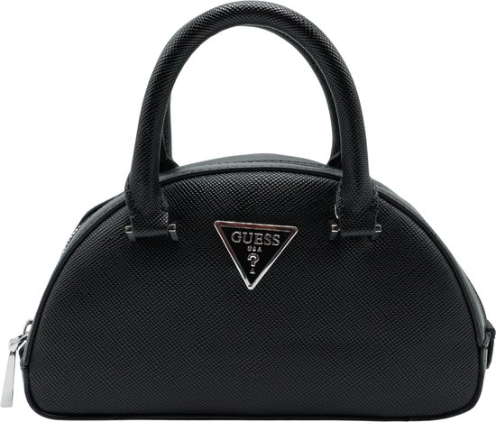 Guess, Cordelia, Polyurethane, Textile Bag, Black, For Women, Mini